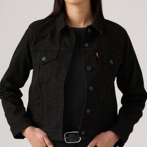 Levi’s Black Denim Trucker Jacket
